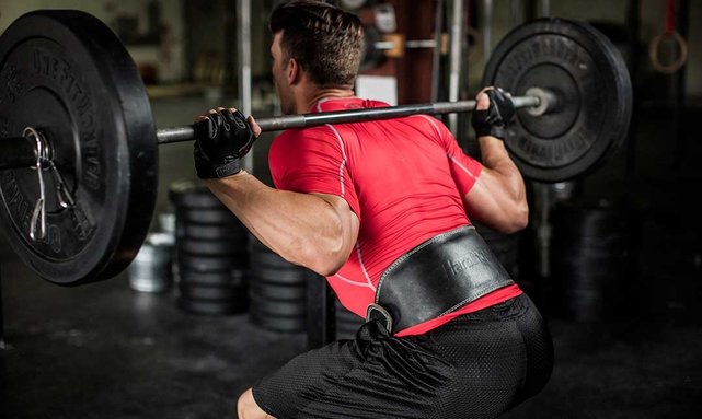 Harbinger Gewichthefriem met padded leer 15cm