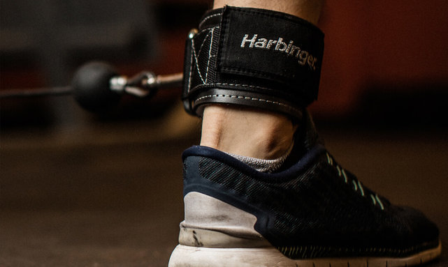Harbinger Heavy duty leren Enkel strap / Ankle cuffs