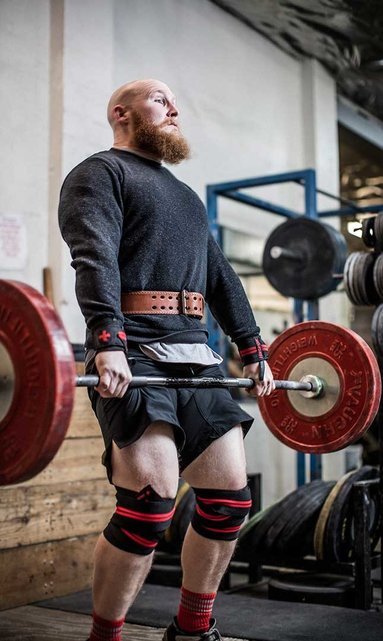 Harbinger Red Line Knee wraps