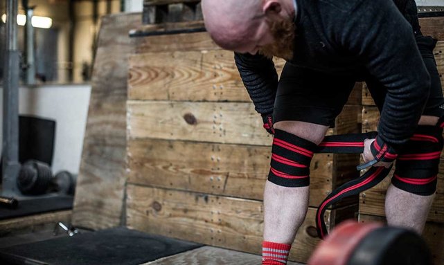 Harbinger Red Line Knee wraps