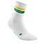 CEP CEP 80s Compressie Sportsokken Mid-Cut - Groen-Geel