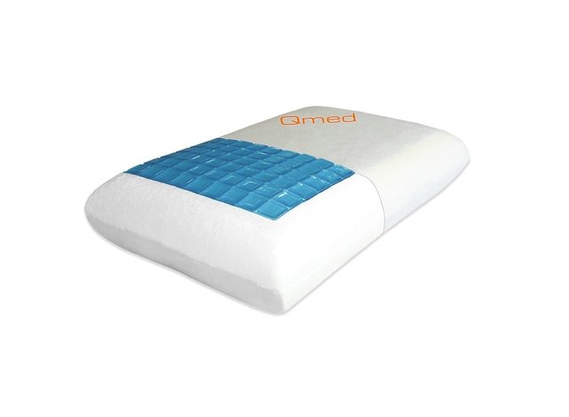 Qmed Comfort Gel Hoofdkussen met memory foam Qmed Comfort Gel Hoofdkussen met memory foam