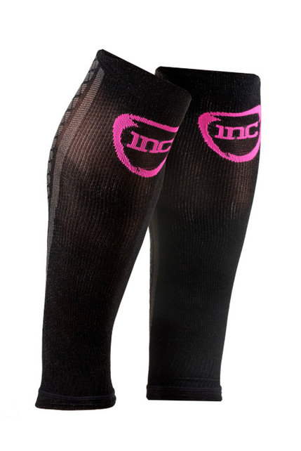 INC PRO Calf sleeves - Zwart / Roze