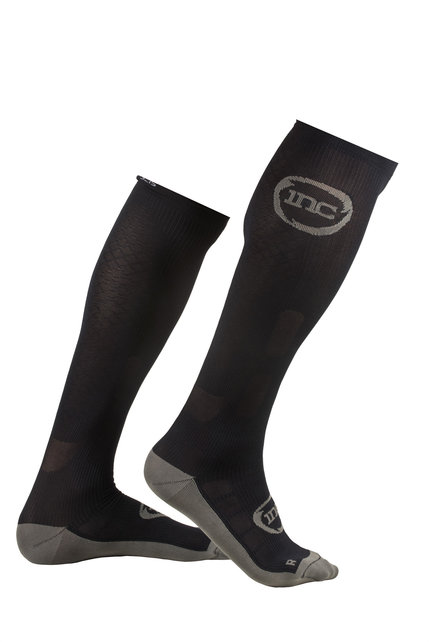 INC Competition Compressiekousen - Zwart / Grijs INC Competition Compressiekousen - Zwart / Grijs