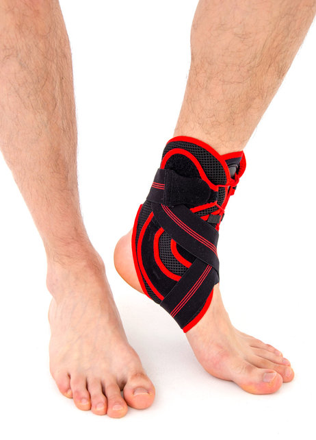 Reh4Sport Lichtgewicht Enkelbrace met baleinen en straps