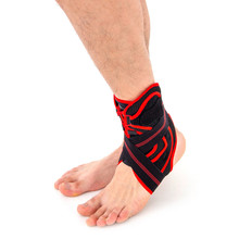 Lichtgewicht Enkelbrace met baleinen en straps