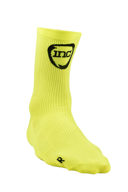 INC Compressie Gripsokken - Geel