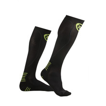 PRO Compressiekousen zwart / groen