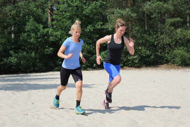 Herzog PRO Sport Compressiebroek - blauw