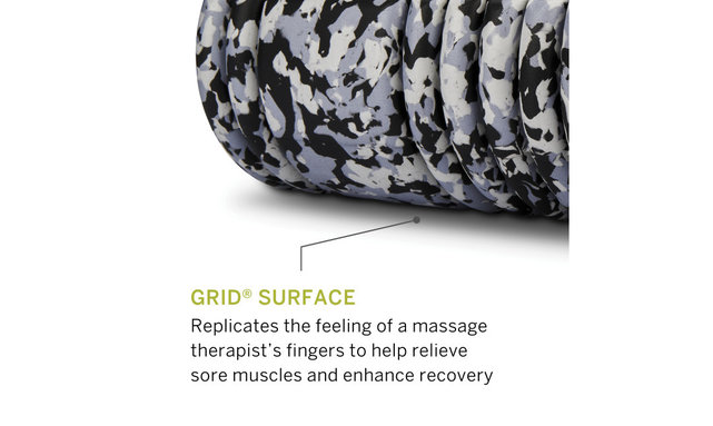 Triggerpoint Foam Roller the Grid - Camo grijs
