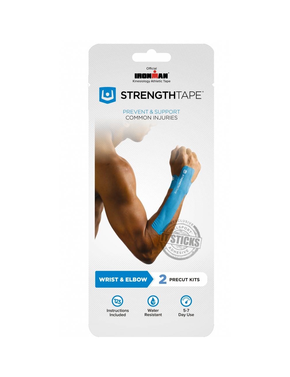 terug Vervolg waterstof StrengthTape Kinesiotape elleboog / pols | Gratis verzending