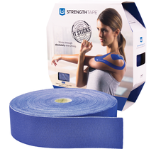 StrengthTape kinesiotape 35 meter - blauw