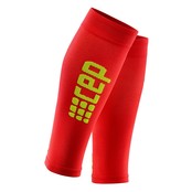 CEP Ultralight calf sleeves - rood/groen