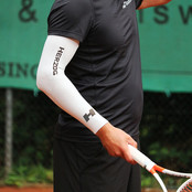 Herzog PRO Compressie Arm sleeves - wit