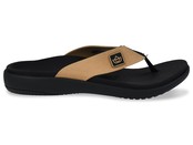 Spenco Slippers Yumi Pure dames - Black/Tan Spenco Slippers Yumi Pure dames - Black/Tan