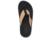 Spenco Slippers Yumi Pure dames - Black/Tan Spenco Slippers Yumi Pure dames - Black/Tan