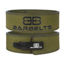 Barbelts Lever belt 10mm Groen - Powerlift riem