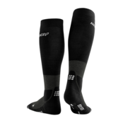 CEP Hiking Merino Compressiekousen - Zwart/Grijs