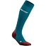CEP CEP Ultralight Compressiekousen - Petrol/Rood