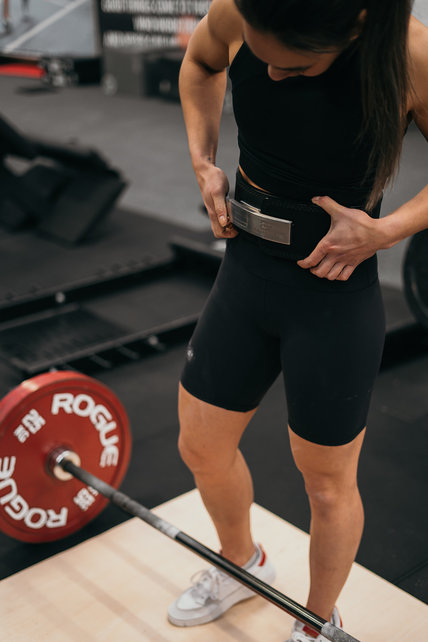 Barbelts Lever belt 10mm Onyx - powerlift riem