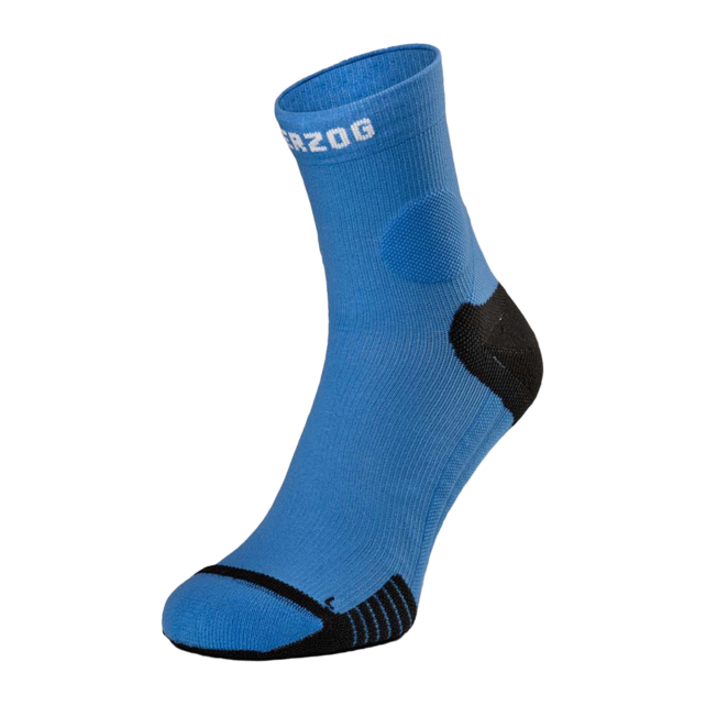 Herzog PRO Compressie Enkelsokken blauw