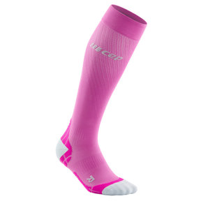 Ultralight Compressiekousen - Roze/Grijs