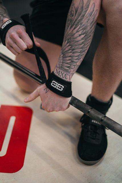 Barbelts padded lifting straps