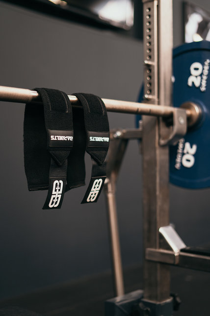 Barbelts Wrist wraps - zwart - 50cm Barbelts Wrist wraps - zwart - 50cm