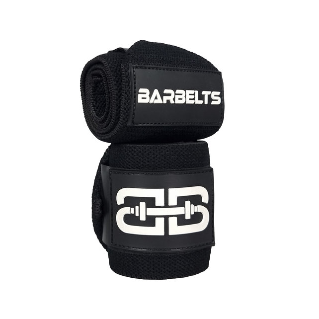 Barbelts Wrist wraps - zwart - 50cm Barbelts Wrist wraps - zwart - 50cm