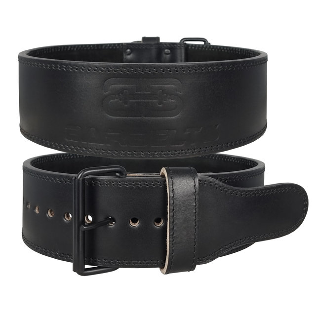 Barbelts Powerlift riem 10mm onyx