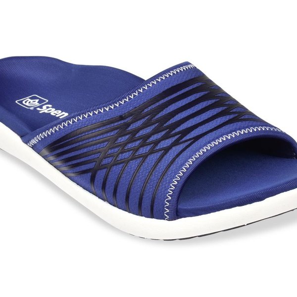 Spenco Thrust Slippers Heren - True Navy | Orthopedische ondersteuning