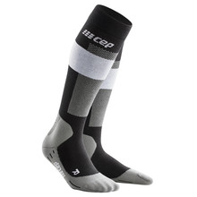 Ski Merino Compressiekousen - Grijs