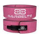 Barbelts Lever belt 10mm Roze - Powerlift riem