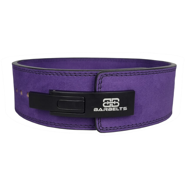 Barbelts Lever belt 10mm Purple - Powerlift riem Barbelts Lever belt 10mm Purple - Powerlift riem