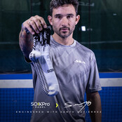 GEARXPro SOXPro - Padel - Wit/Roze GEARXPro SOXPro - Padel - Wit/Roze