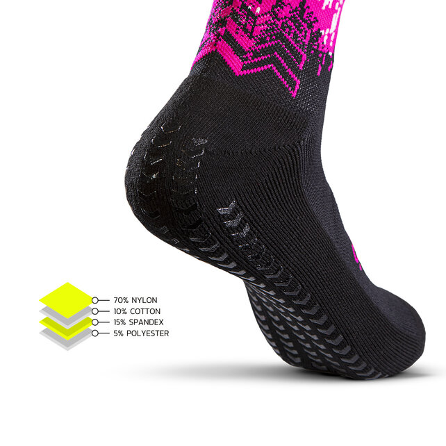 GEARXPro SOXPro - Padel - Zwart/Roze