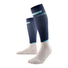 Compressiekousen The Run - Blauw/Wit