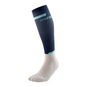 CEP Compressiekousen The Run - Blauw/Wit CEP Compressiekousen The Run - Blauw/Wit
