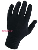 Reflexwear diabetes handschoenen met vingertop - zwart
