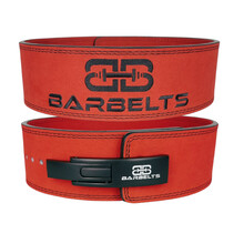 Lever belt 10mm Red - Powerlift riem