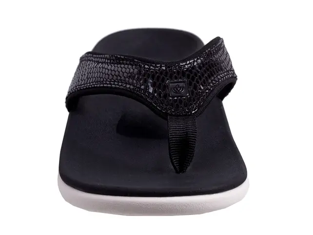 Spenco Slippers Yumi 2 dames - Gecko zwart