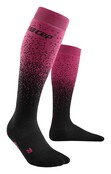 CEP Ski Merino Compressiekousen - Zwart/paars CEP Ski Merino Compressiekousen - Zwart/paars
