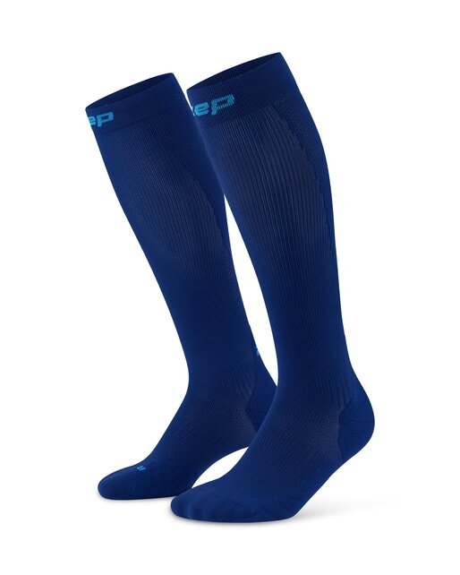 CEP Compressiekousen Core Run 5.0 - blauw CEP Compressiekousen Core Run 5.0 - blauw