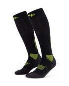 CEP Compressiekousen Core Run 5.0 - zwart/groen