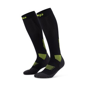 Compressiekousen Core Run 5.0 - zwart/groen