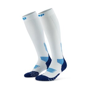 Compressiekousen Core Run 5.0 - Wit/blauw