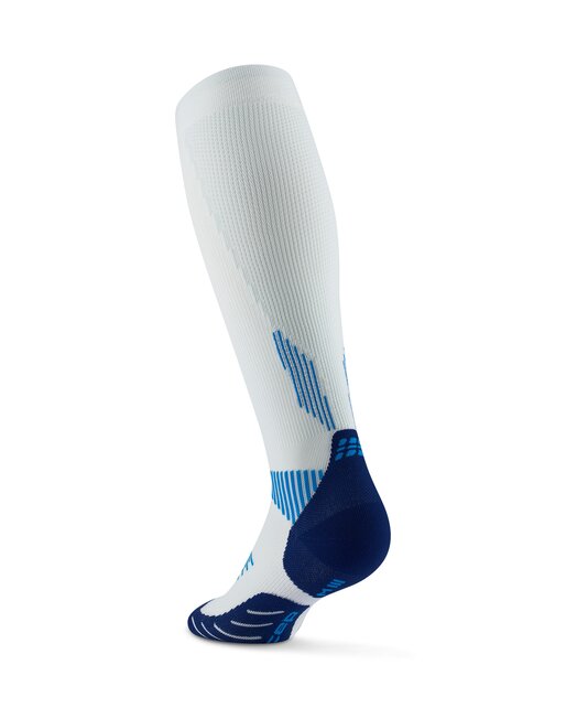 CEP Compressiekousen Core Run 5.0 - Wit/blauw CEP Compressiekousen Core Run 5.0 - Wit/blauw