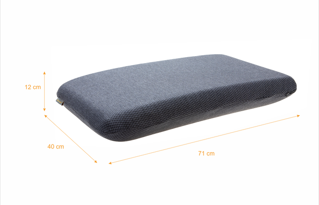 Qmed Ergonomisch Bamboe Memory Foam hoofdkussen Qmed Ergonomisch Bamboe Memory Foam hoofdkussen