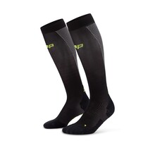 CEP Core Run Ultralight Compressiekousen - Zwart/grijs