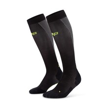 Core Run Ultralight Compressiekousen - Zwart/grijs